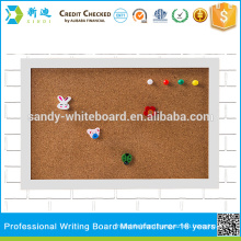small cork boards with photo frame white frame board 20*30cm/7.8*11.8"